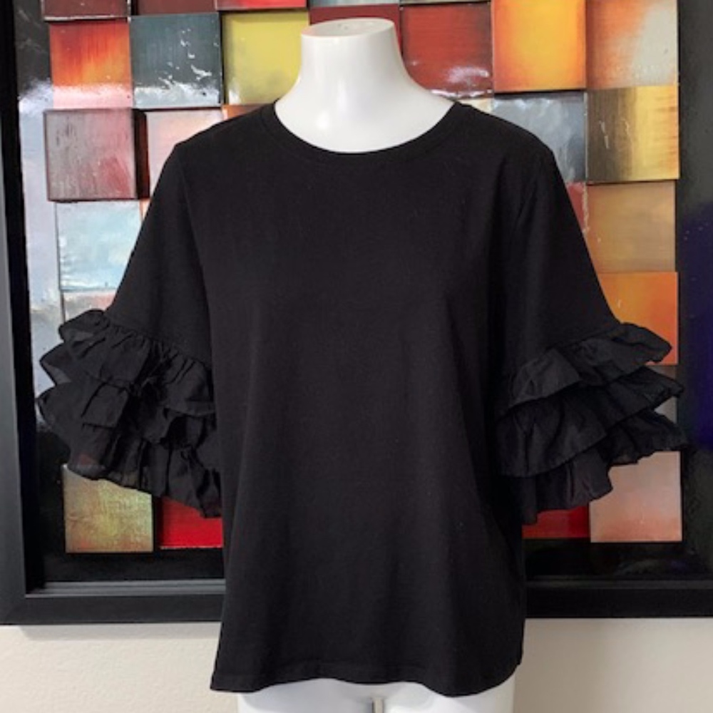 H & M Black Shirt Size Large